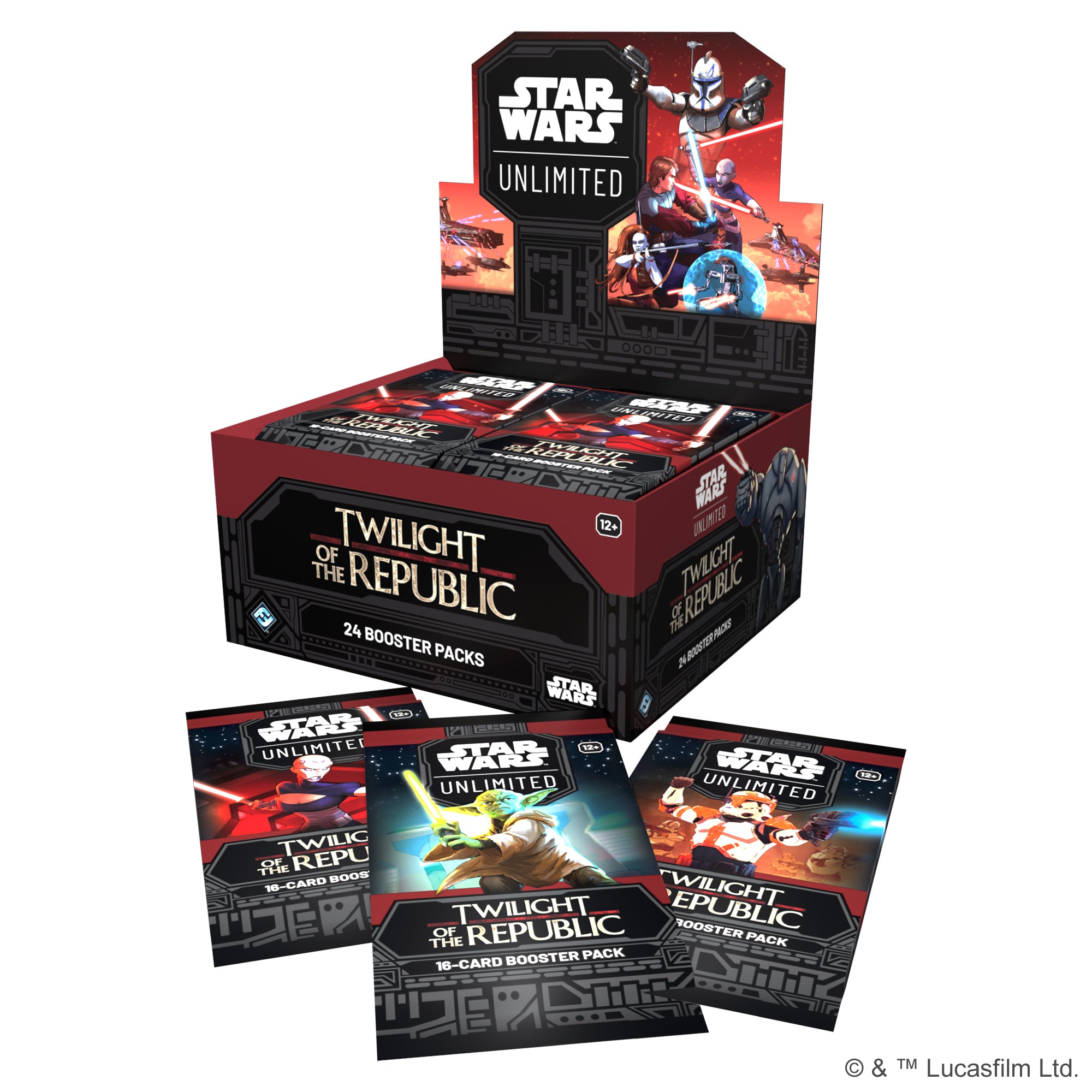 Twilight of the Republic Booster Display