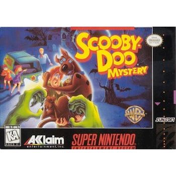 Scooby-doo Mystery (Super Nintendo Cartridge)