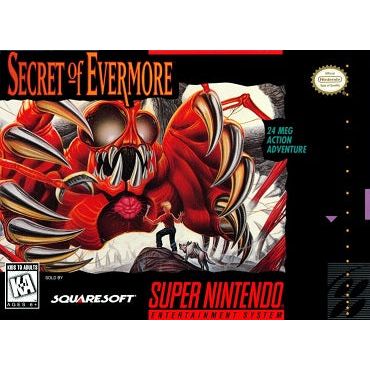 Secret of Evermore (Super Nintendo Cartridge)