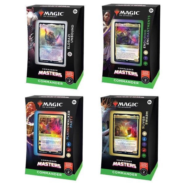 Commander Masters Commander Deck Set of 4