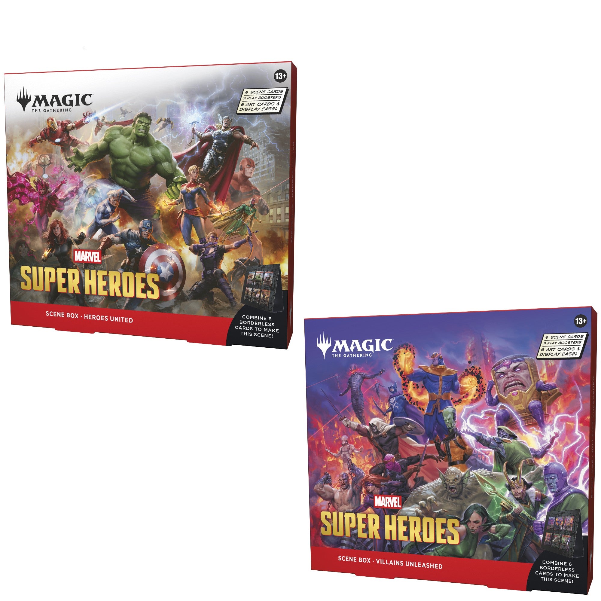 Marvel Scene Box (Set of 2)