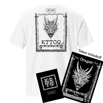 Dragon - KTTCG Pocket Tee - White