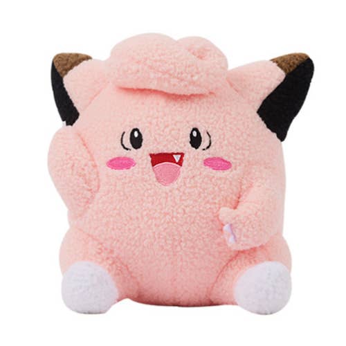 POKEMON CLEFAIRY CURLY FABRIC PLUSH