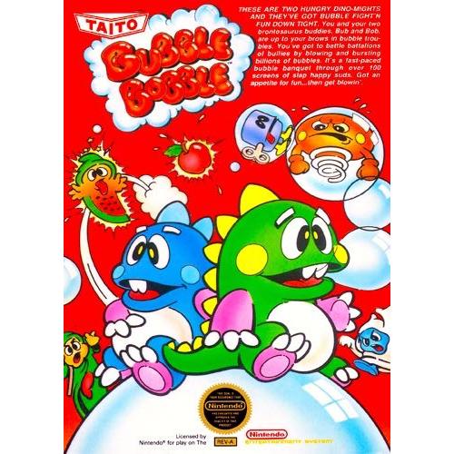 Bubble Bobble (Nintendo Entertainment System Cartridge)