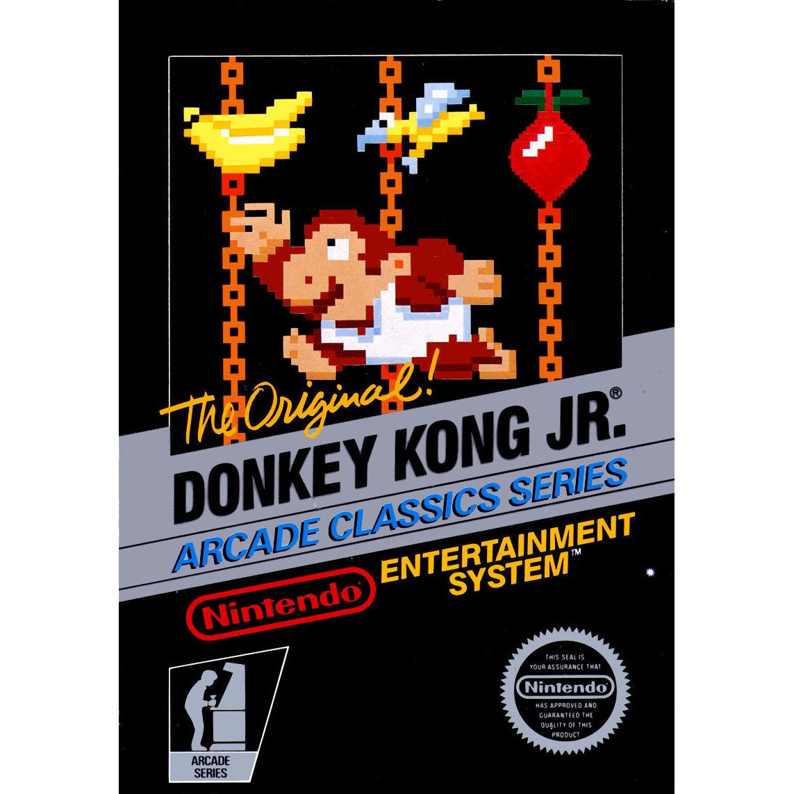 Donkey Kong Jr (Nintendo Entertainment System Cartridge)