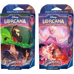 Lorcana TCG: Shimmering Skies Starter Decks