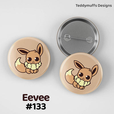 Eeveelutions Button Pins: Eeveelution Pack