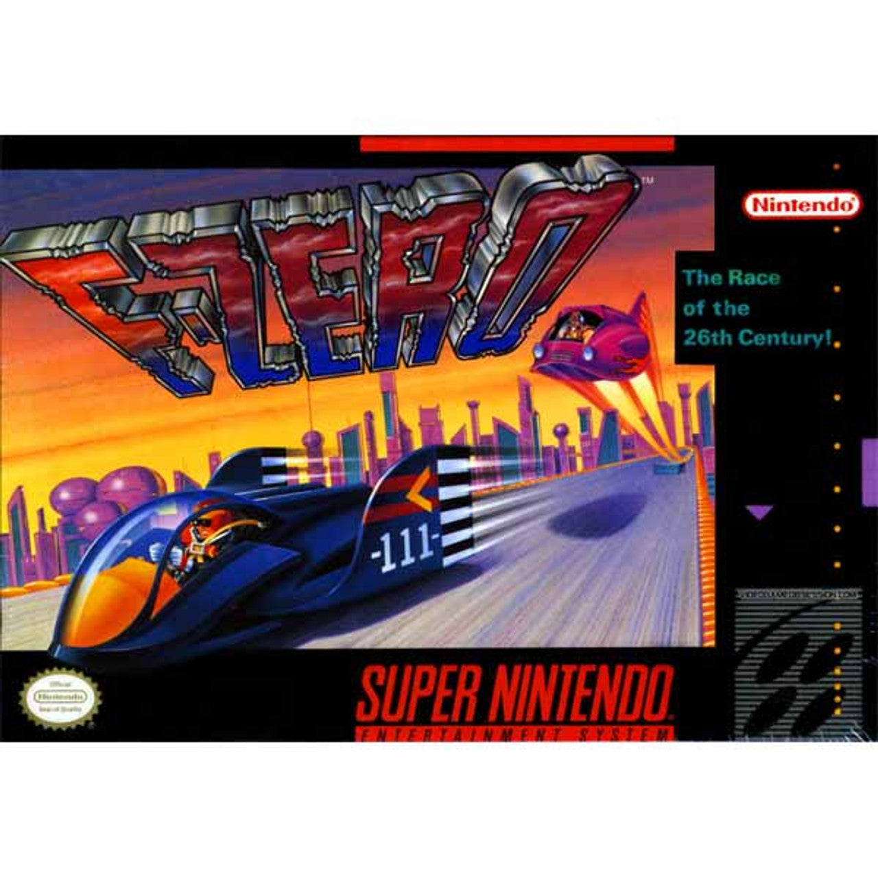 F-Zero (Super Nintendo Cartridge)