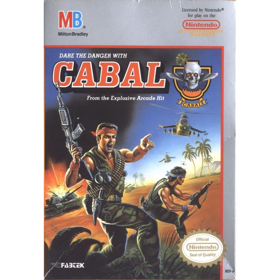 Cabal (Nintendo Entertainment System Cartridge)