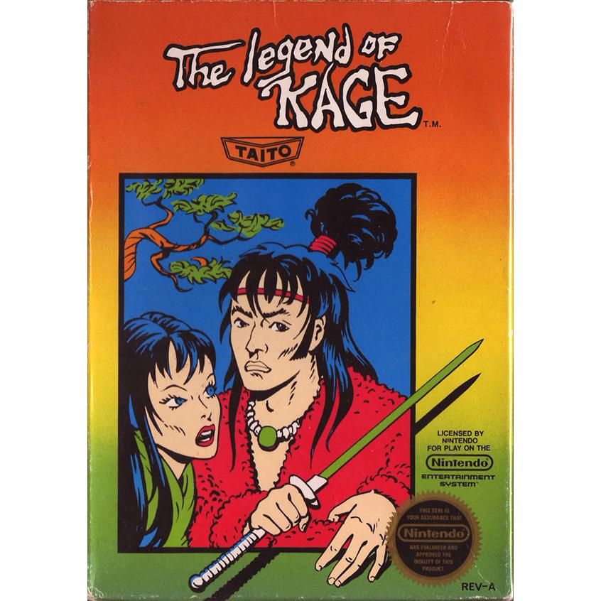 The Legend of Kage (Nintendo Entertainment System Cartridge)