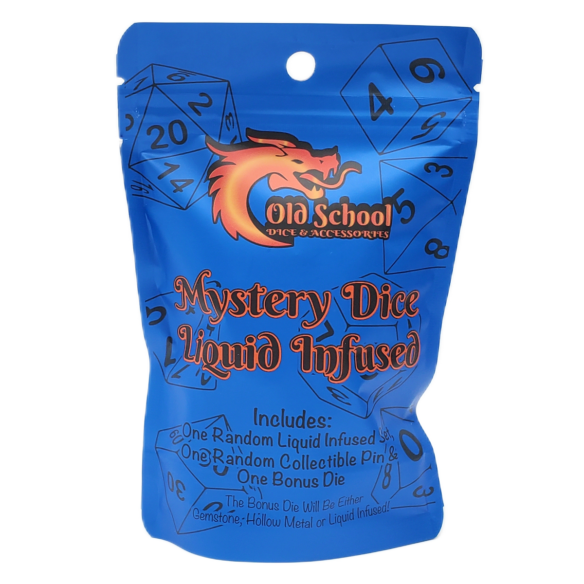Old School Dice Mystery Dice Bag - Liquid Infused