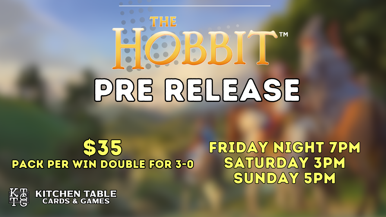The Hobbit Pre Release