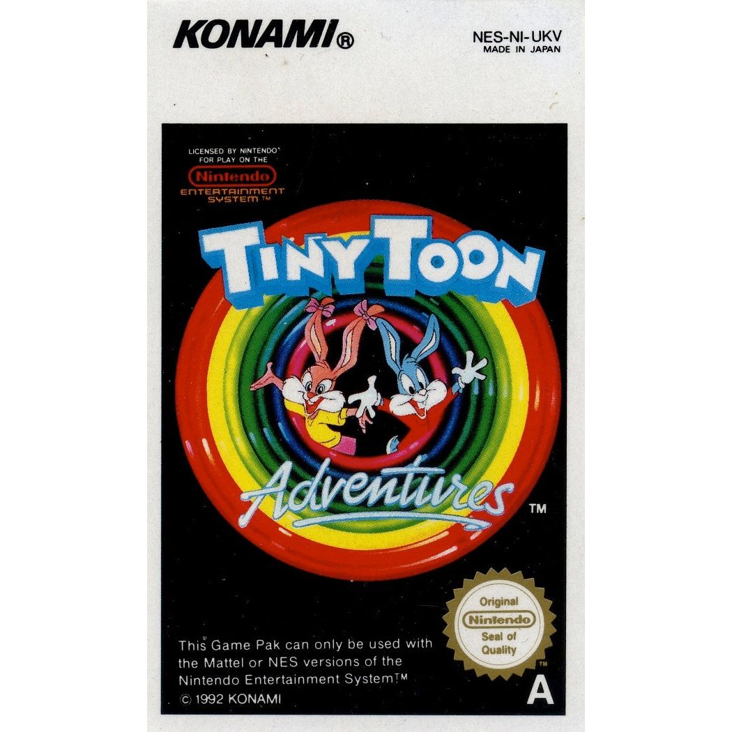 Tiny Toon Adventures (Nintendo Entertainment System Cartridge)