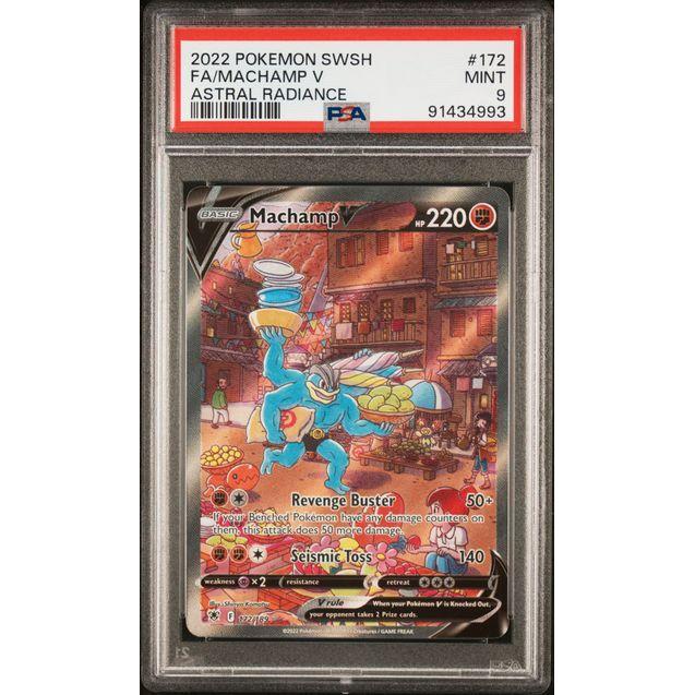 2022 Astral Radiance Machamp V - FA (PSA 9)