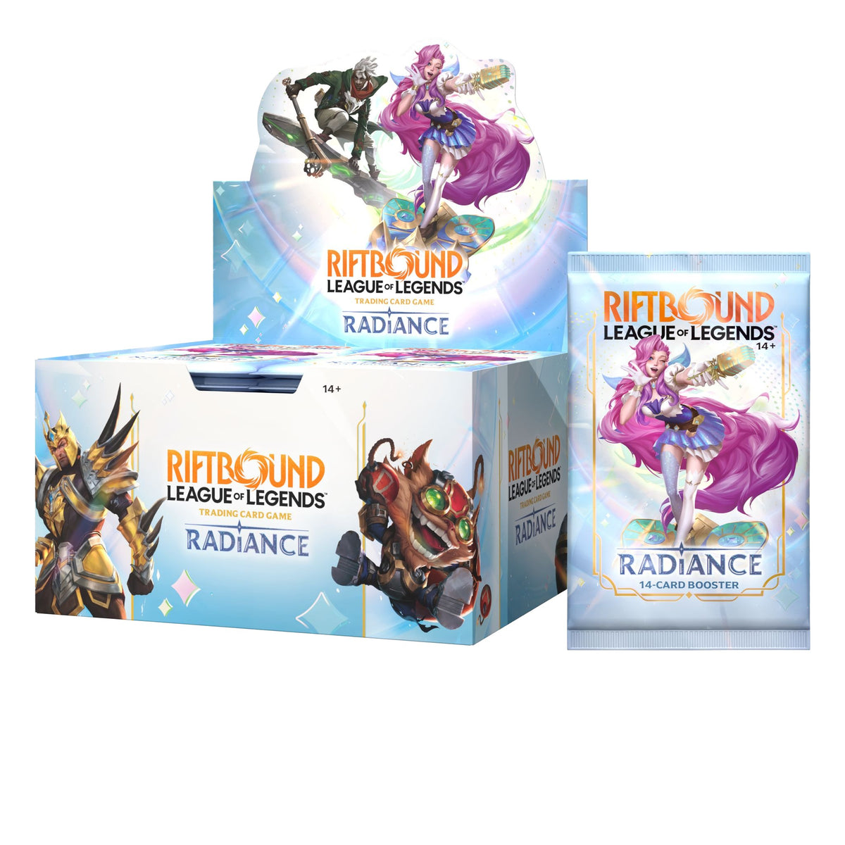 Riftbound League of Legends TCG Radiance Booster Display (24 packs)