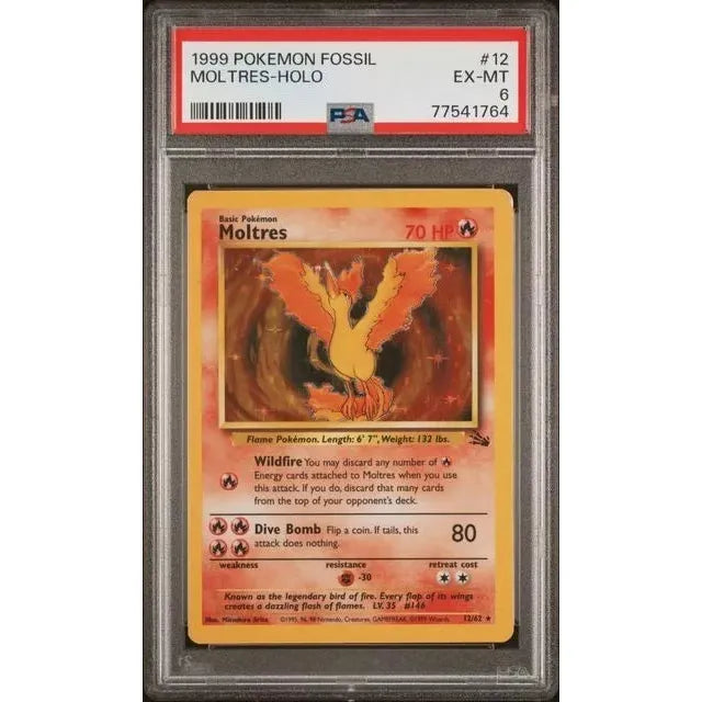 1999 Fossil Motres Holo- PSA 6