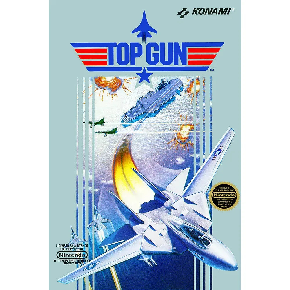 Top Gun (Nintendo Entertainment System Cartridge)