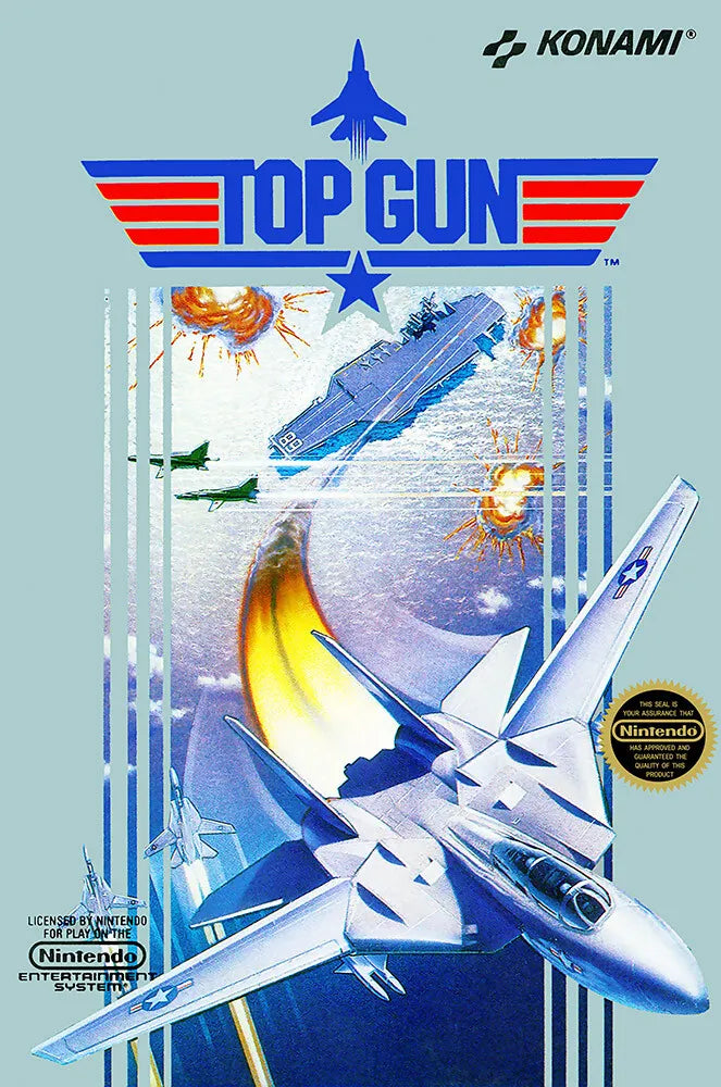 Top Gun (Nintendo Entertainment System Cartridge)