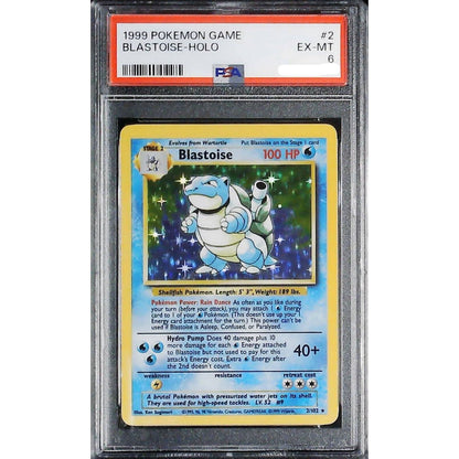 Blastoise - PSA 6 - Base Set