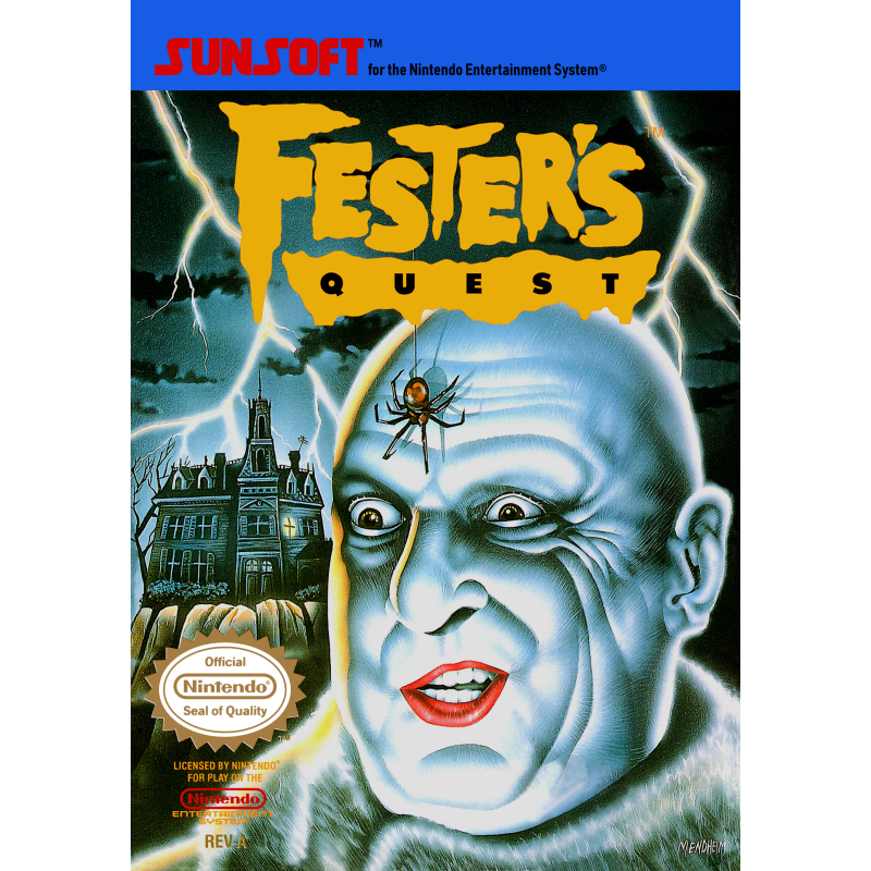 Fester's Quest (Nintendo Entertainment System Cartridge)