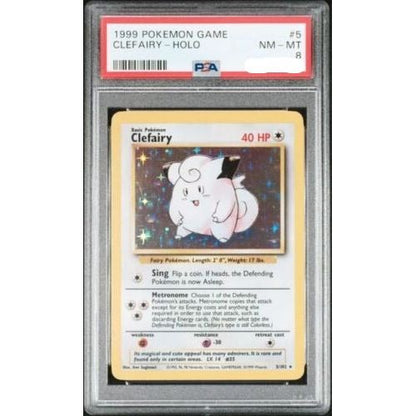 Clefairy - PSA 8 - Base Set