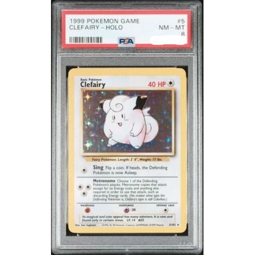 Clefairy - PSA 8 - Base Set