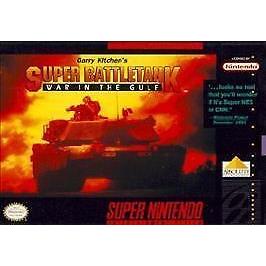 Super Battletank: War in the Gulf (Super Nintendo Cartridge)