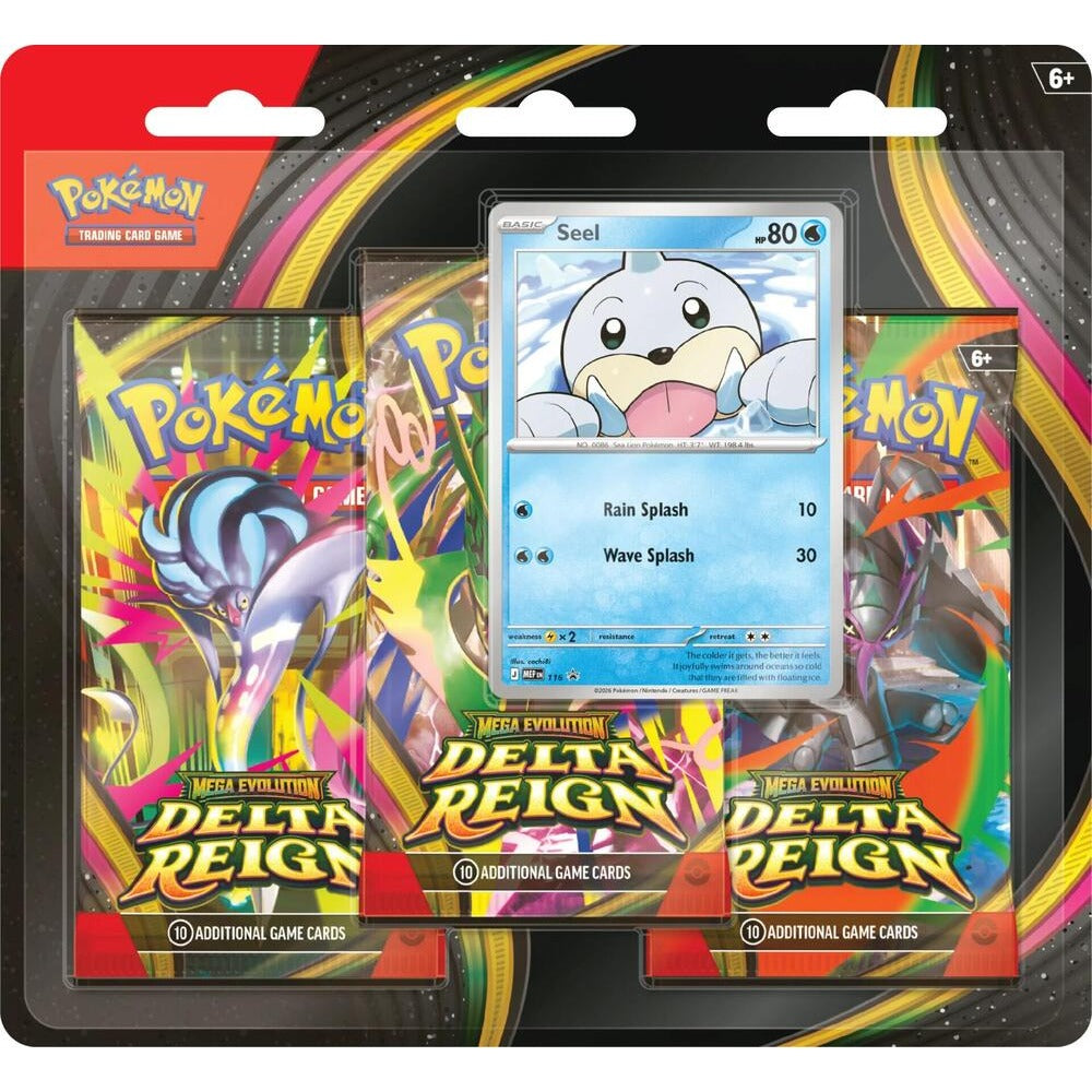 Pokemon TCG: Mega Evolution Delta Reign 3 Pack Blister