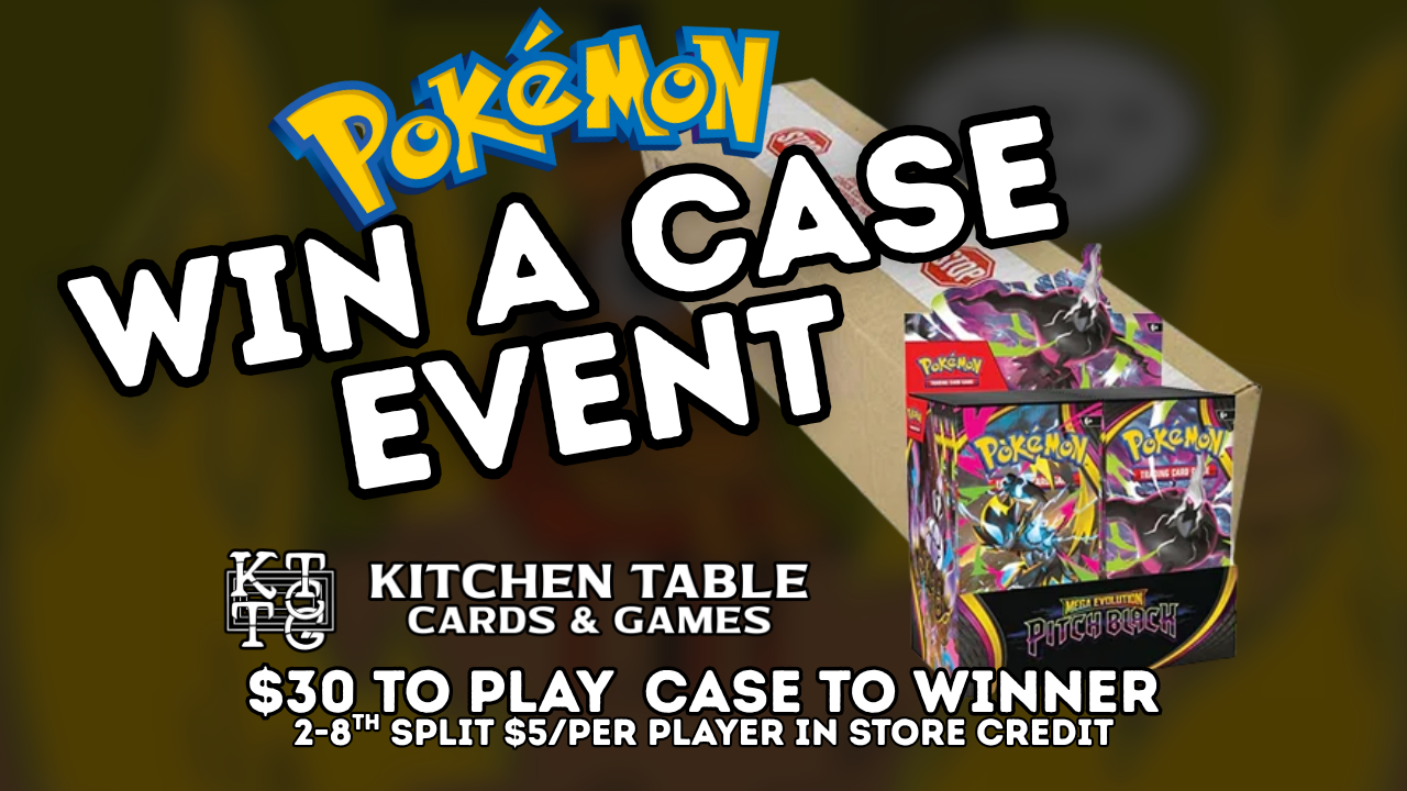 August 23 - Pokemon WIN A CASE Event