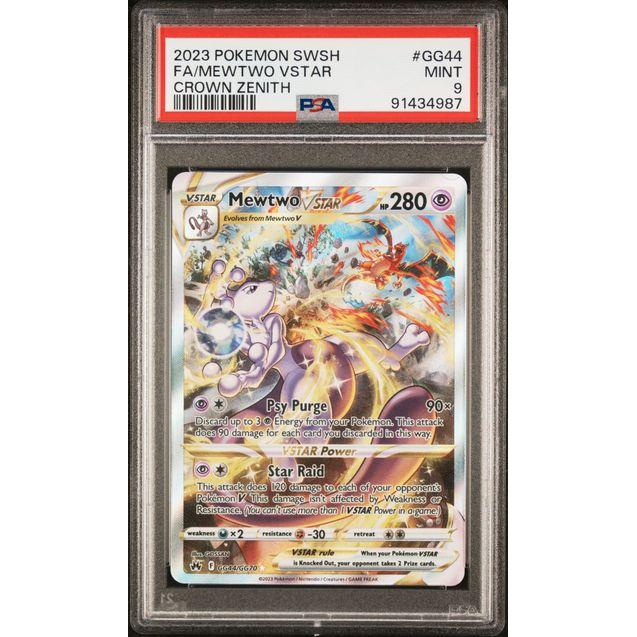 2023 Crown Zenith Mewtwo VStar - FA (PSA 9)