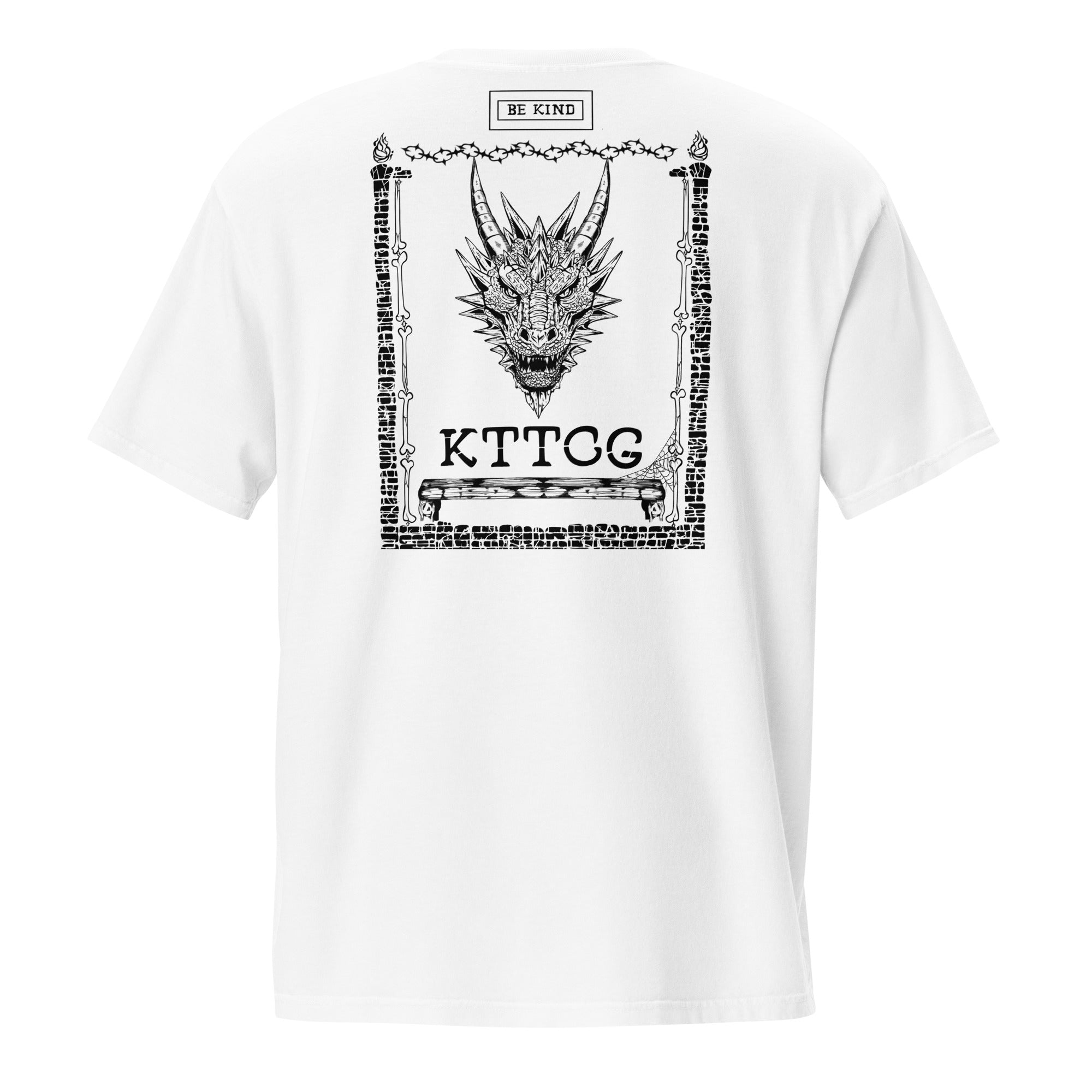 Dragon - KTTCG Pocket Tee - White