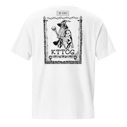 Wizard - KTTCG Pocket Tee - White