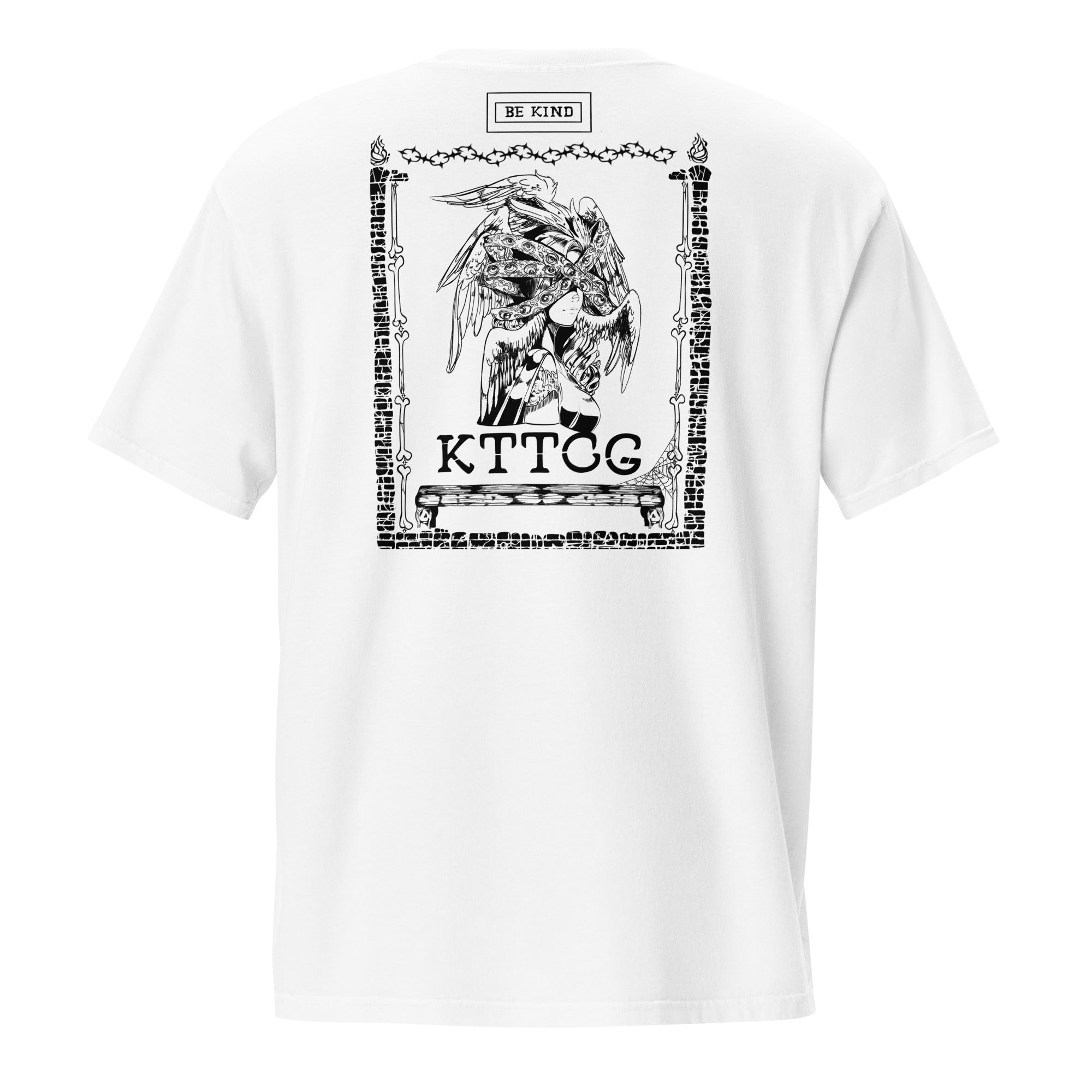 Angel - KTTCG Pocket Tee - White