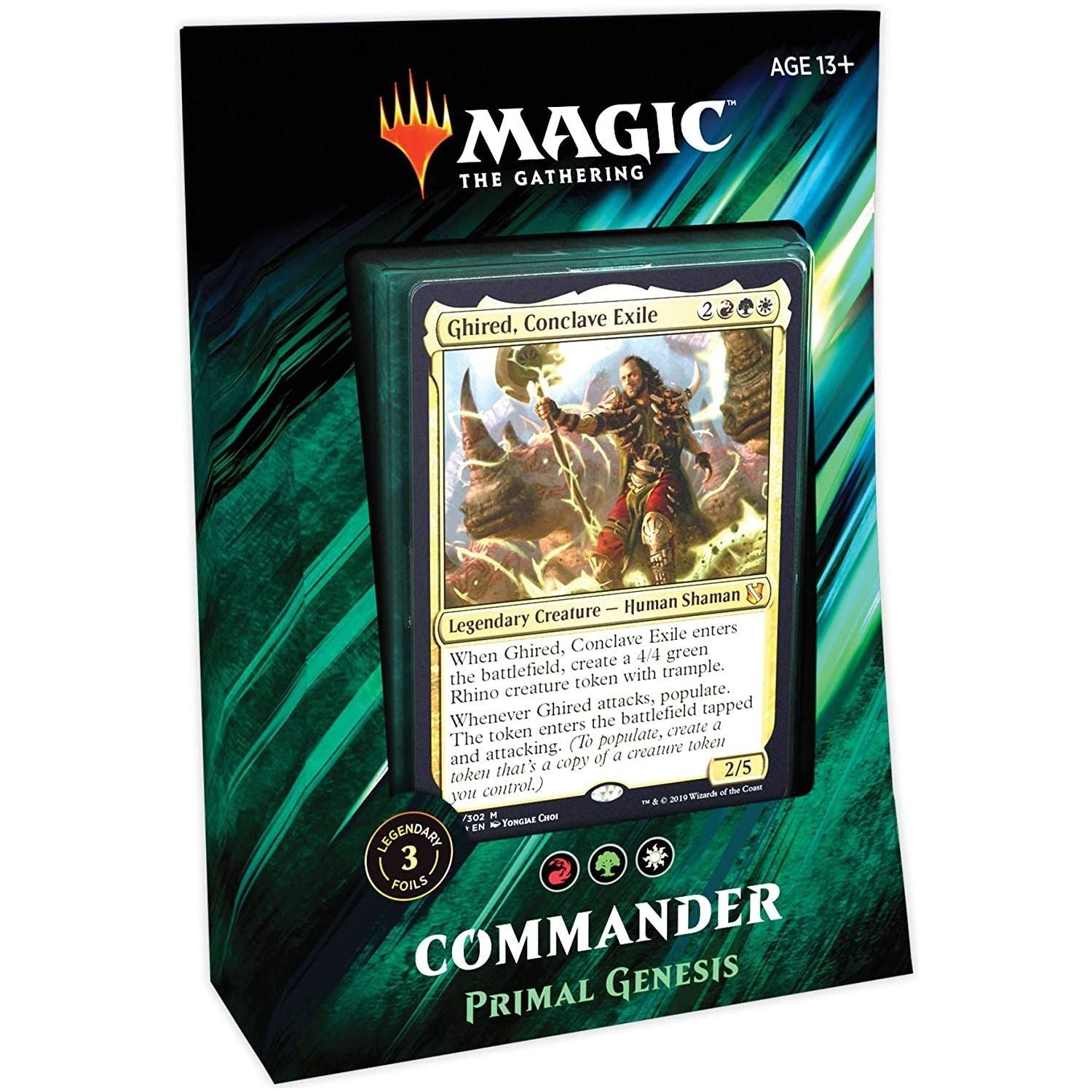 Primal Genesis Deck | 100-Card Ready-to-Play Deck | Commander 2019