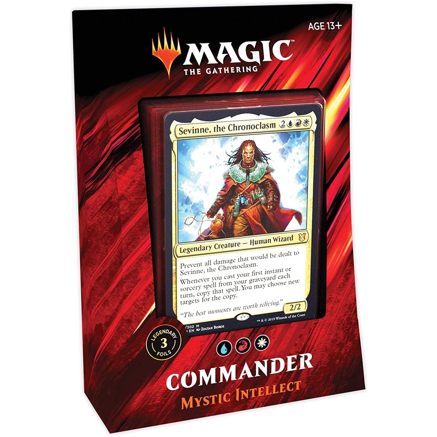 Intelect Card Mystic Intellect Deck | 100-Card Ready-to-Play Deck | Commander 2019 ...