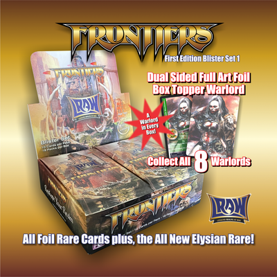 Frontiers First Edition Booster Box - Legions Realms at War
