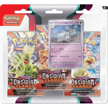 Obsidian Flames Booster 3-Pack Blister