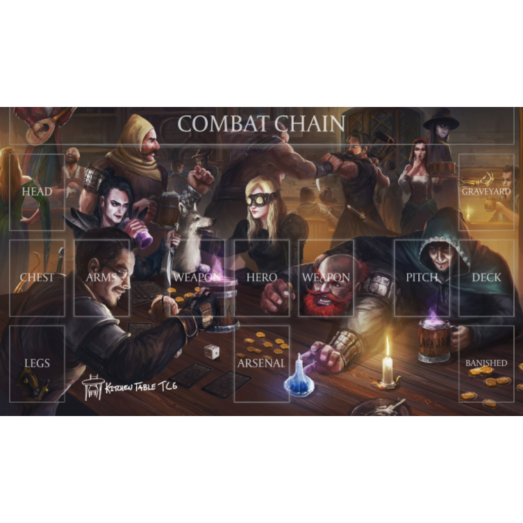 Bar Scene KTTCG Playmat