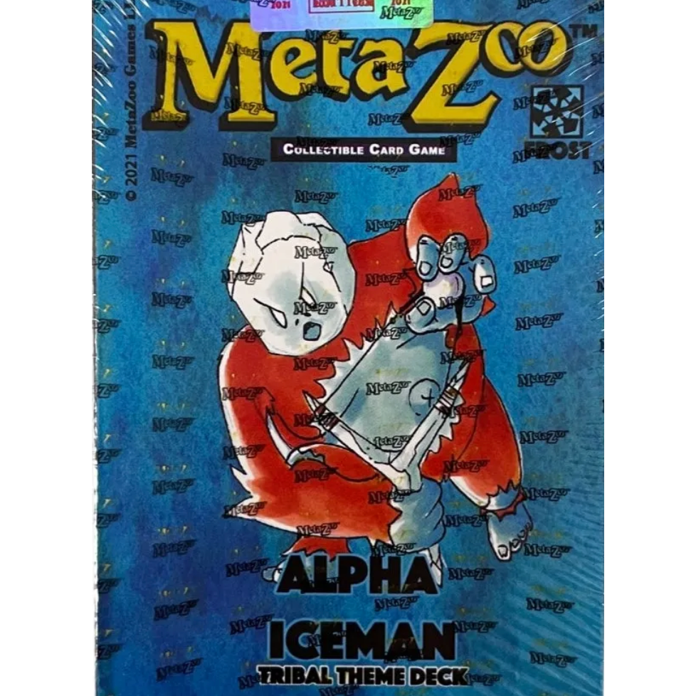 Alpha Iceman Cryptid Nation 2nd Edition Theme Deck [Frost]