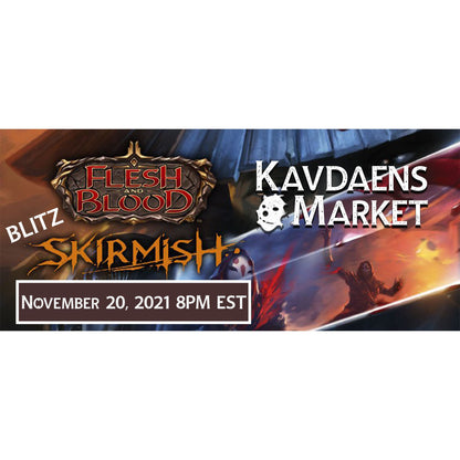 Skirmish Event - 11/20/21 - 8pm EST