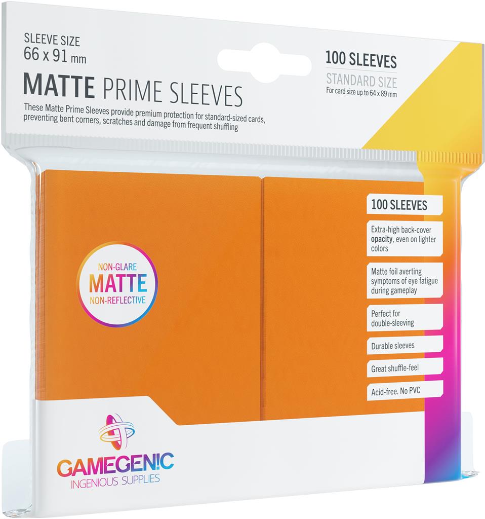 Gamegenic PRIME Matte Sleeves - 100 Pack