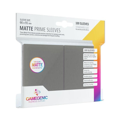 Gamegenic PRIME Matte Sleeves - 100 Pack