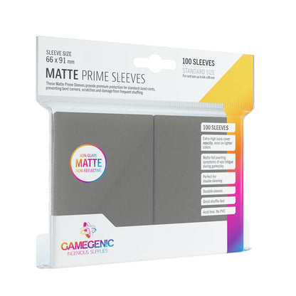 Gamegenic PRIME Matte Sleeves - 100 Pack