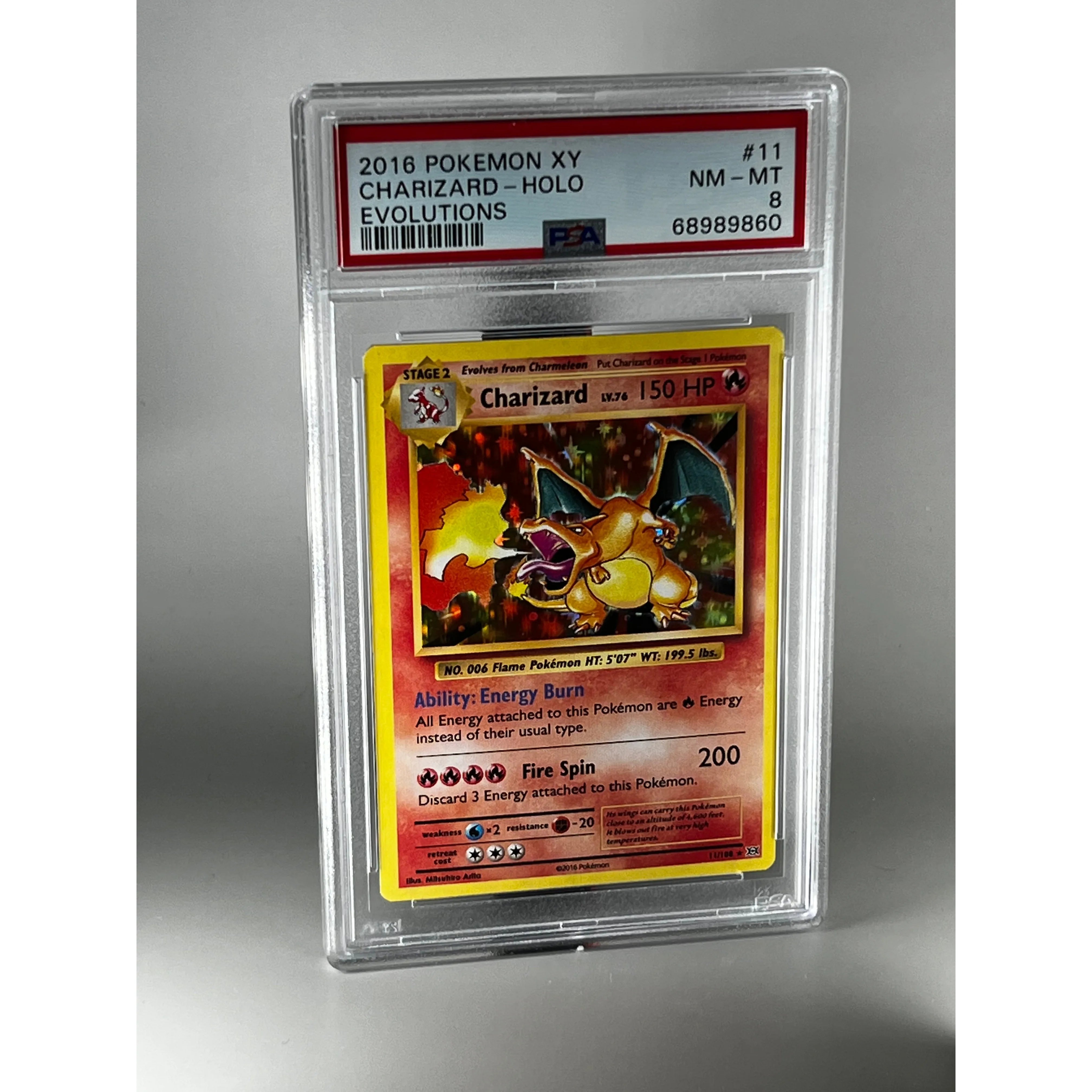 Charizard - PSA 8 - Evolutions