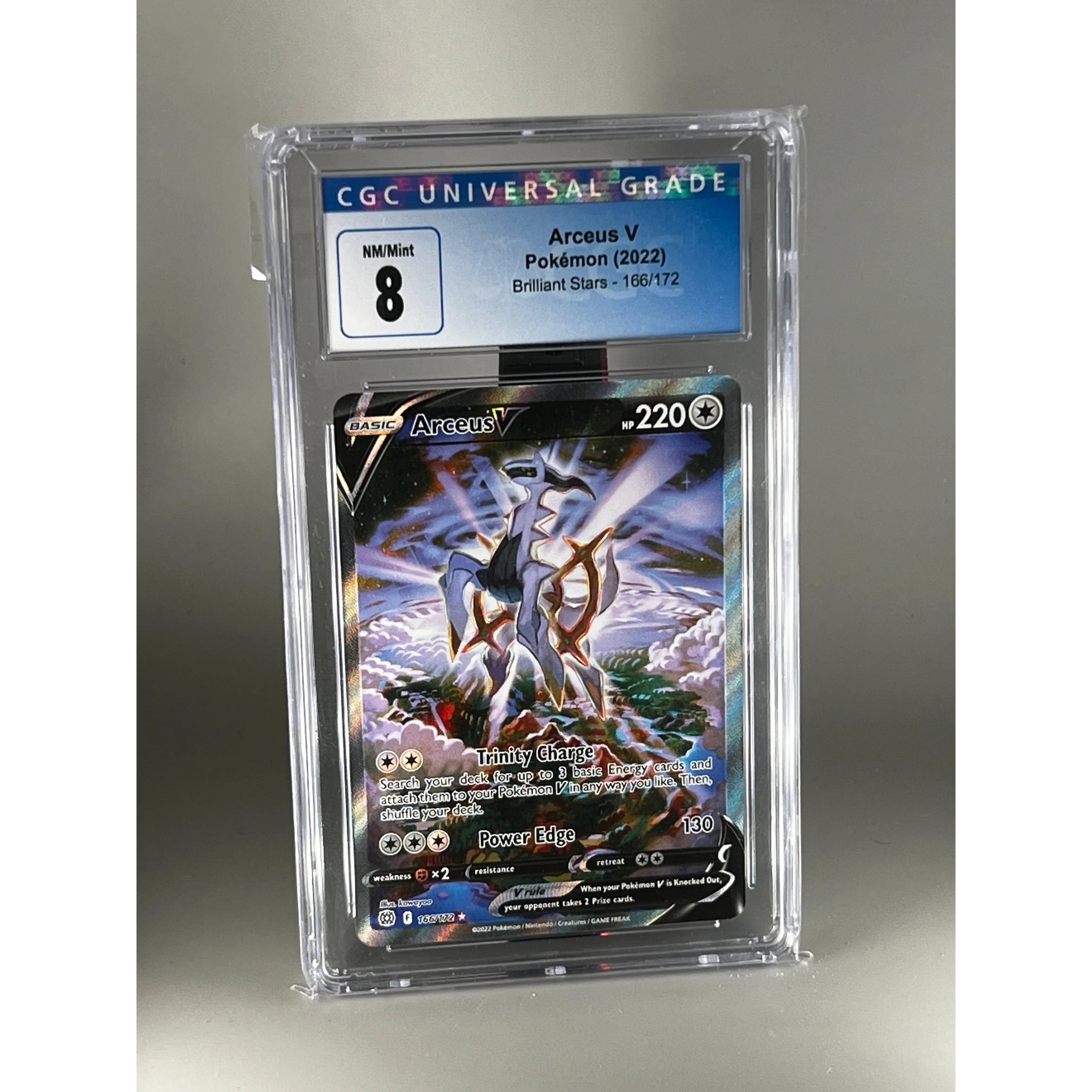 Arceus V - CGC 8 - Brilliant Stars